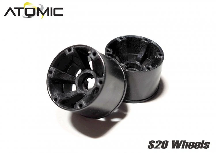 Atomic S20 RWD Wheel Extra Wide -1 (Black)