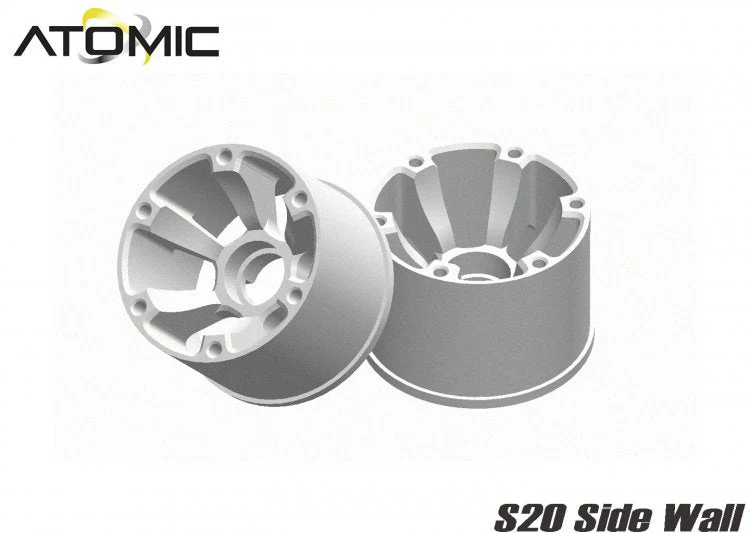 Atomic S20 RWD Wheel Extra Wide -1 (White)