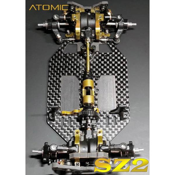 Atomic SZ2 Shaft Drive AWD Chassis Kit (No Elecrtronic) With AGFRC Aluminum Case 20T High Precision 3KG 0.052Sec MG 7g Micro Digital Servo - Image 4