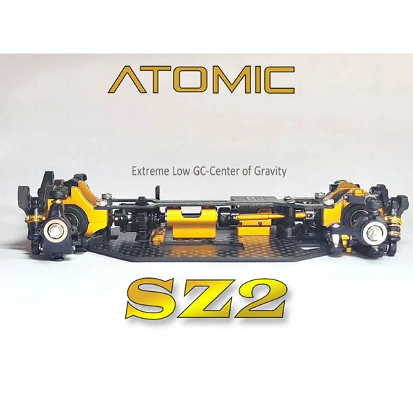 Atomic SZ2 Shaft Drive AWD Chassis Kit (No Elecrtronic) With AGFRC Aluminum Case 20T High Precision 3KG 0.052Sec MG 7g Micro Digital Servo - Image 5