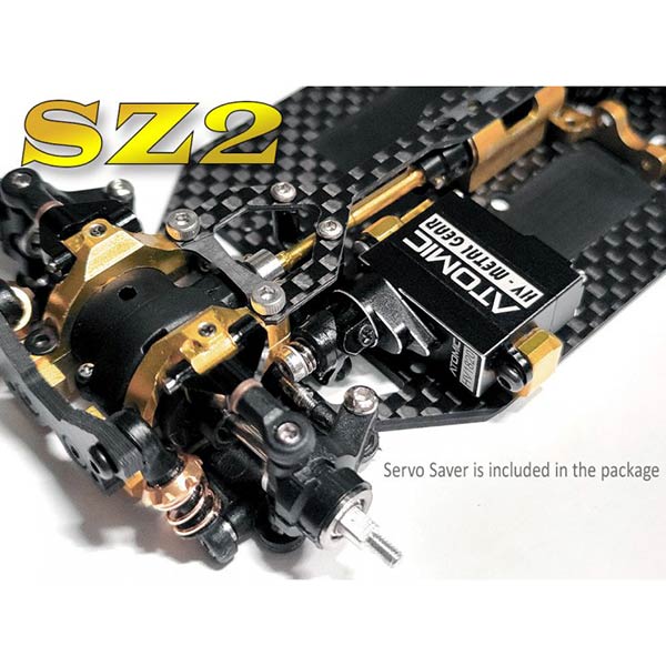 Atomic SZ2 Shaft Drive AWD Chassis Kit (No Elecrtronic) With AGFRC Aluminum Case 20T High Precision 3KG 0.052Sec MG 7g Micro Digital Servo - Image 6