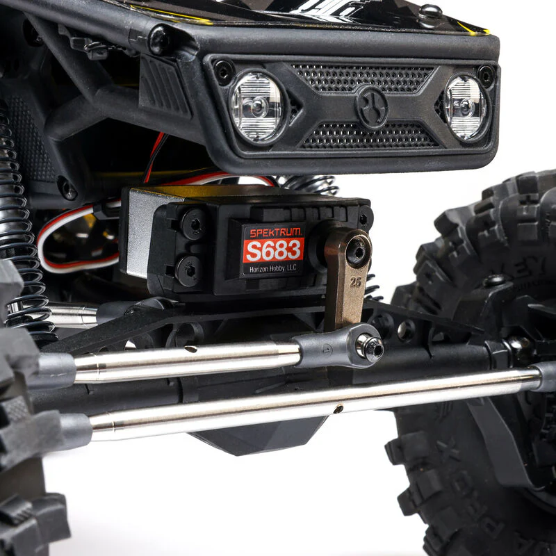 Axial 1/10 UTB10 Capra 1.9 4WS 4X4 Unlimited Trail Buggy Brushed RTR - Yellow - Image 12