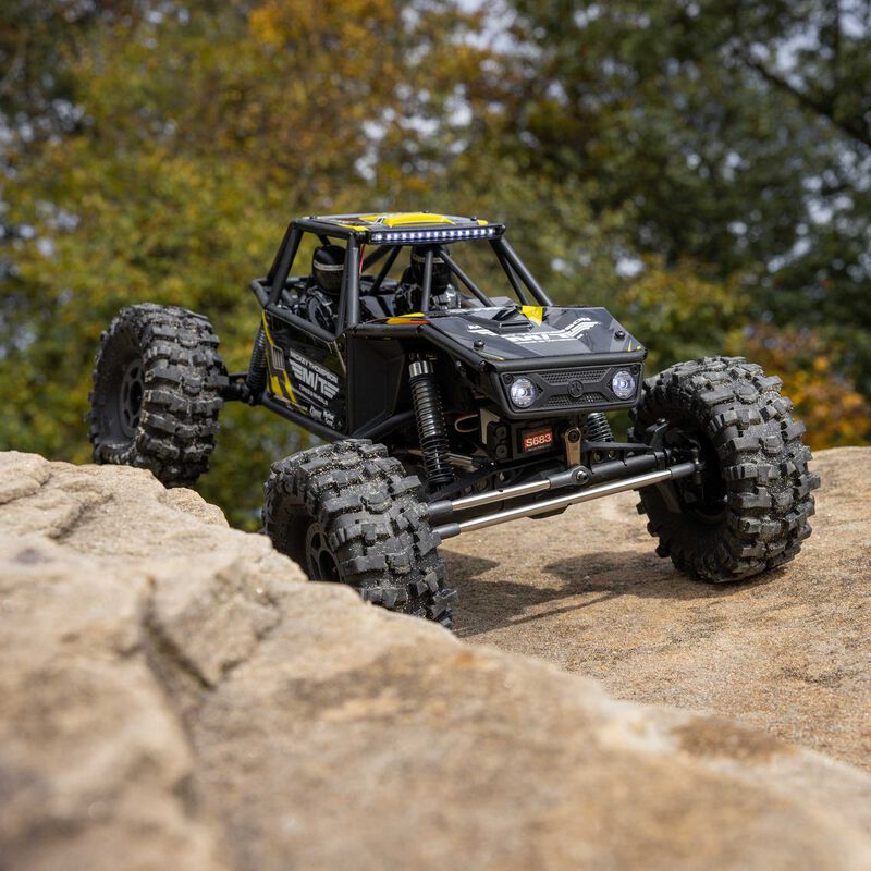 Axial 1/10 UTB10 Capra 1.9 4WS 4X4 Unlimited Trail Buggy Brushed RTR - Yellow - Image 15