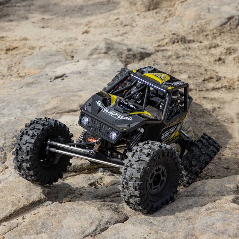 Axial 1/10 UTB10 Capra 1.9 4WS 4X4 Unlimited Trail Buggy Brushed RTR - Yellow - Image 18