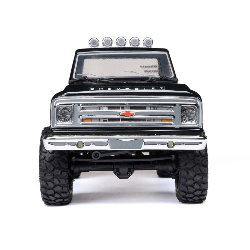 Axial 1/24 SCX24 1967 Chevrolet C10 4WD Brushed Truck RTR - Black - Image 6