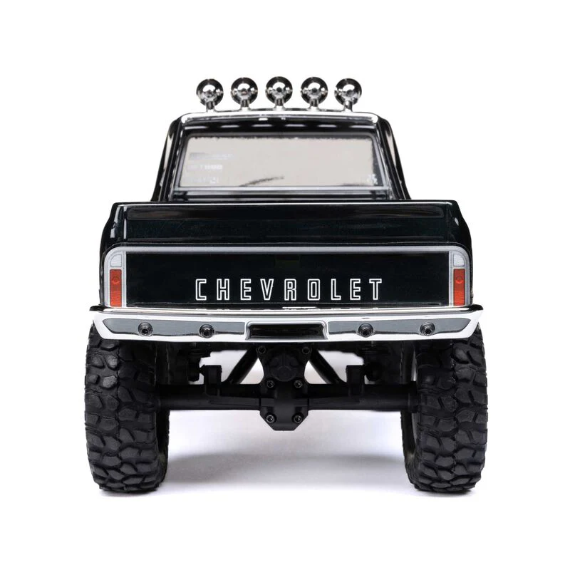 Axial 1/24 SCX24 1967 Chevrolet C10 4WD Brushed Truck RTR - Black - Image 7