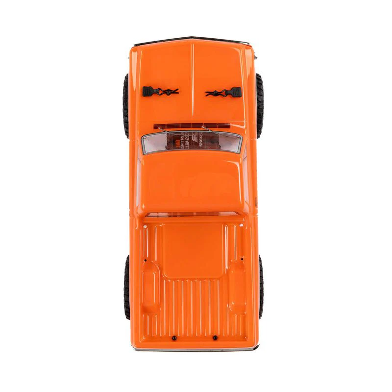 Axial 1/24 SCX24 1967 Chevrolet C10 4WD Brushed Truck RTR - Orange - Image 7