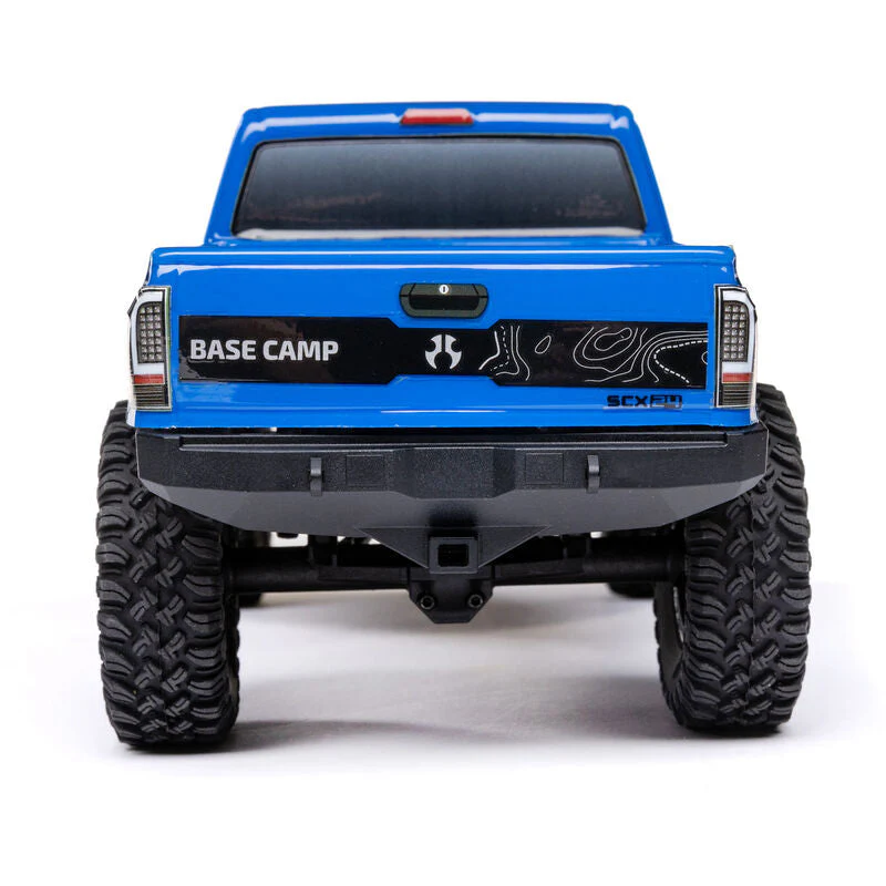 Axial 1/24 SCX24 Base Camp 4WD Rock Crawler Brushed RTR - Blue - Image 10