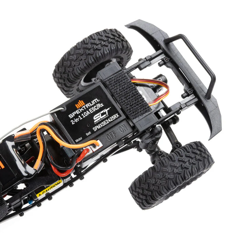 Axial 1/24 SCX24 Base Camp 4WD Rock Crawler Brushed RTR - Blue - Image 16