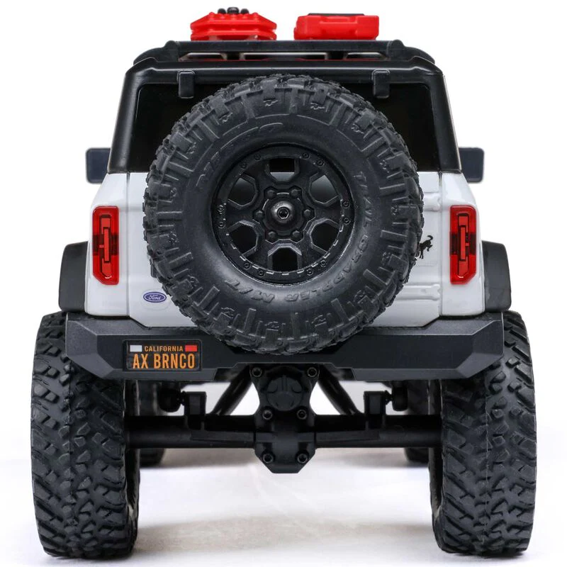 Axial 1/24 SCX24 Ford Bronco 4X4 RTR Brushed Rock Crawler (Battery & Charger Included) - White - Image 6