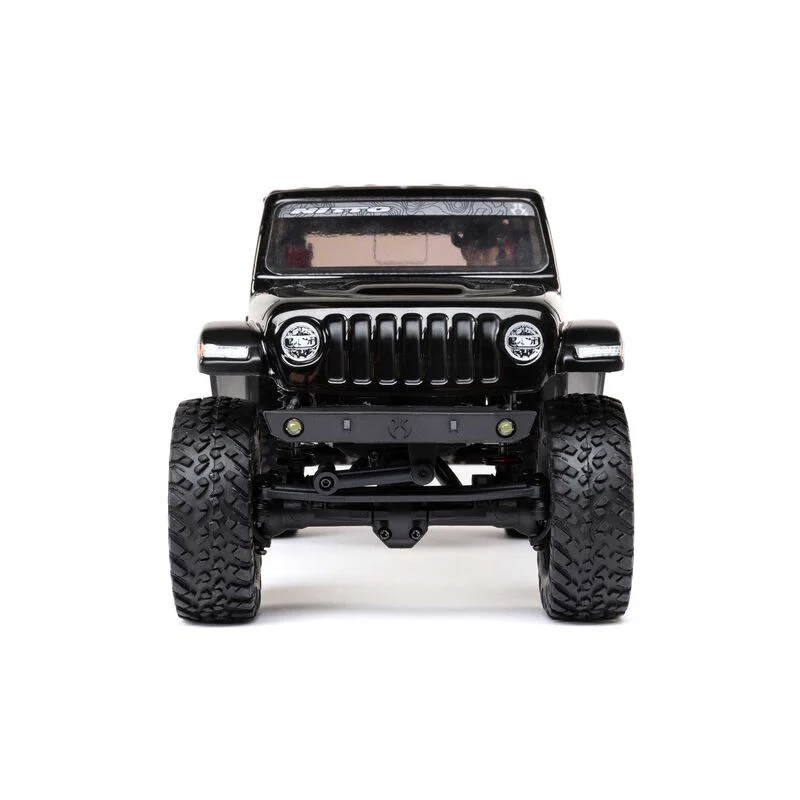 Axial 1/24 SCX24 Jeep Jt Gladiator 4WD Rock Crawler Brushed RTR - Black - Image 8