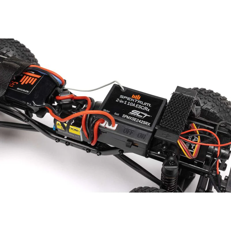 Axial 1/24 SCX24 Jeep Jt Gladiator 4WD Rock Crawler Brushed RTR - White - Image 11