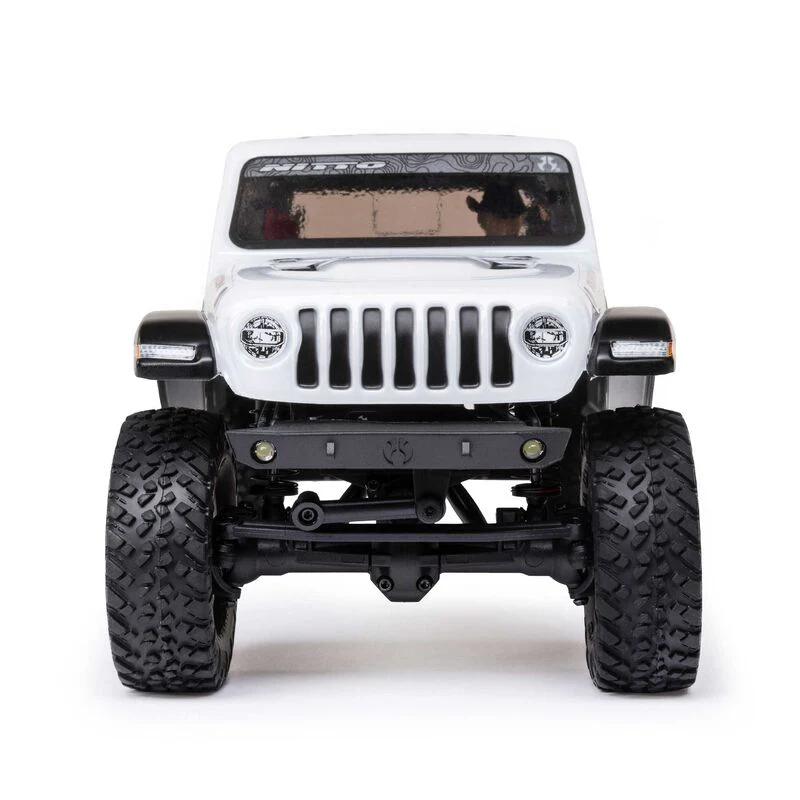 Axial 1/24 SCX24 Jeep Jt Gladiator 4WD Rock Crawler Brushed RTR - White - Image 7