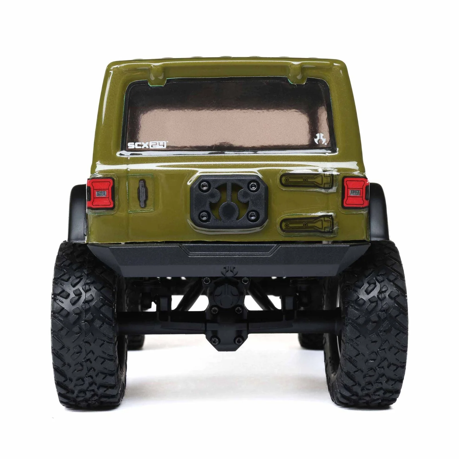 Axial 1/24 SCX24 Jeep Wrangler JLU 4X4 Rock Crawler Brushed RTR - Green - Image 10