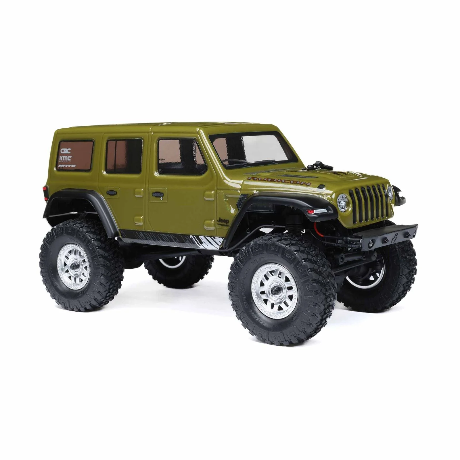 Axial 1/24 SCX24 Jeep Wrangler JLU 4X4 Rock Crawler Brushed RTR - Green - Image 14