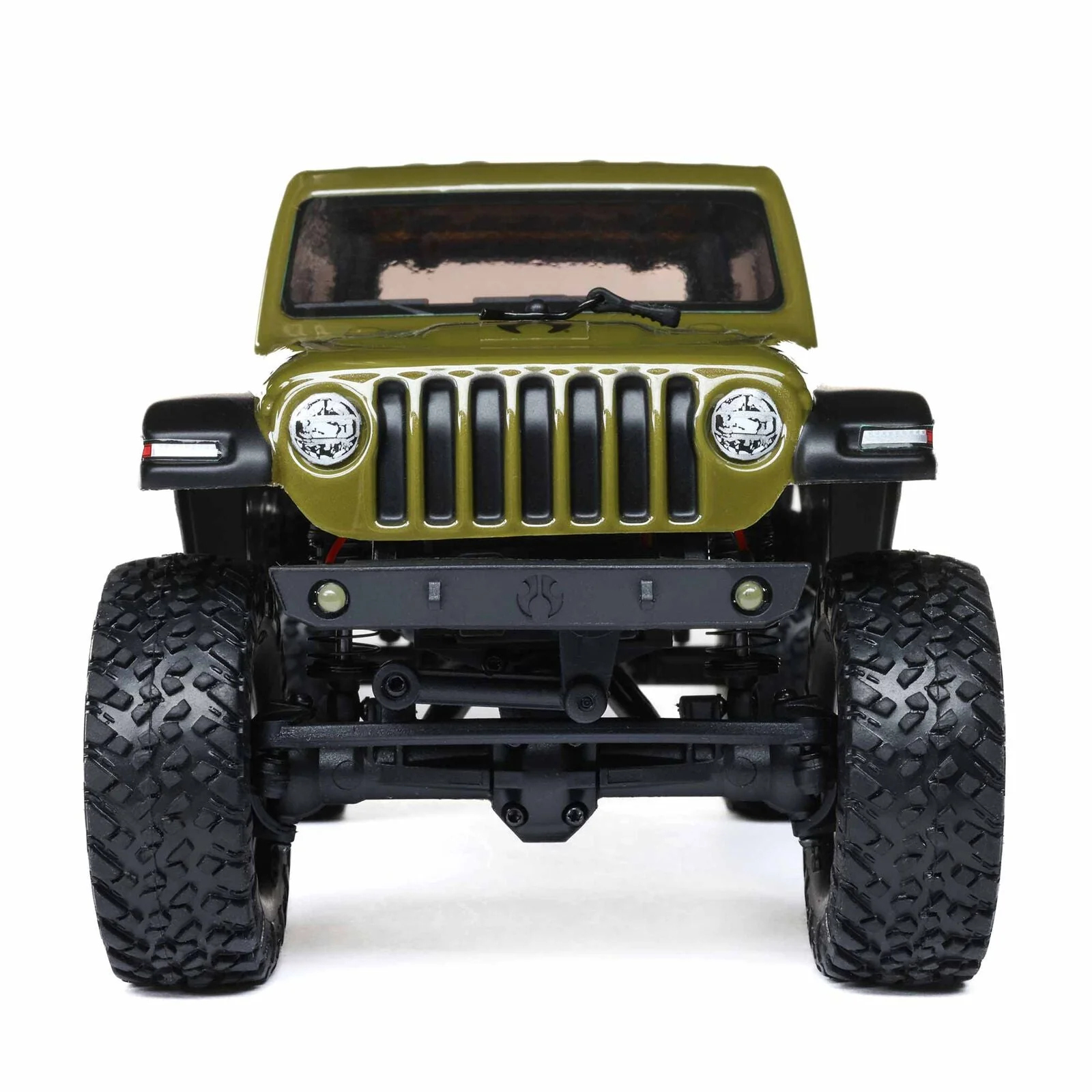 Axial 1/24 SCX24 Jeep Wrangler JLU 4X4 Rock Crawler Brushed RTR - Green - Image 15