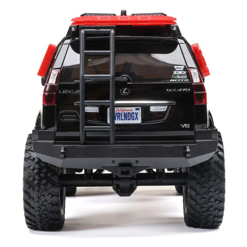 Axial 1/24 SCX24 Lexus GX 470 4X4 Rock Crawler RTR - Black - Image 11