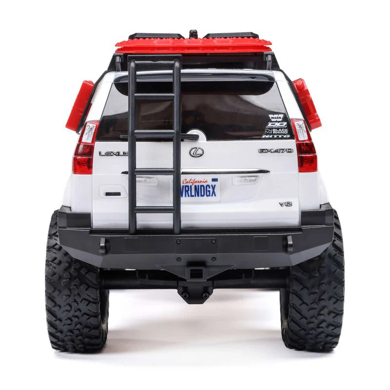 Axial 1/24 SCX24 Lexus GX 470 4X4 Rock Crawler RTR - White - Image 10