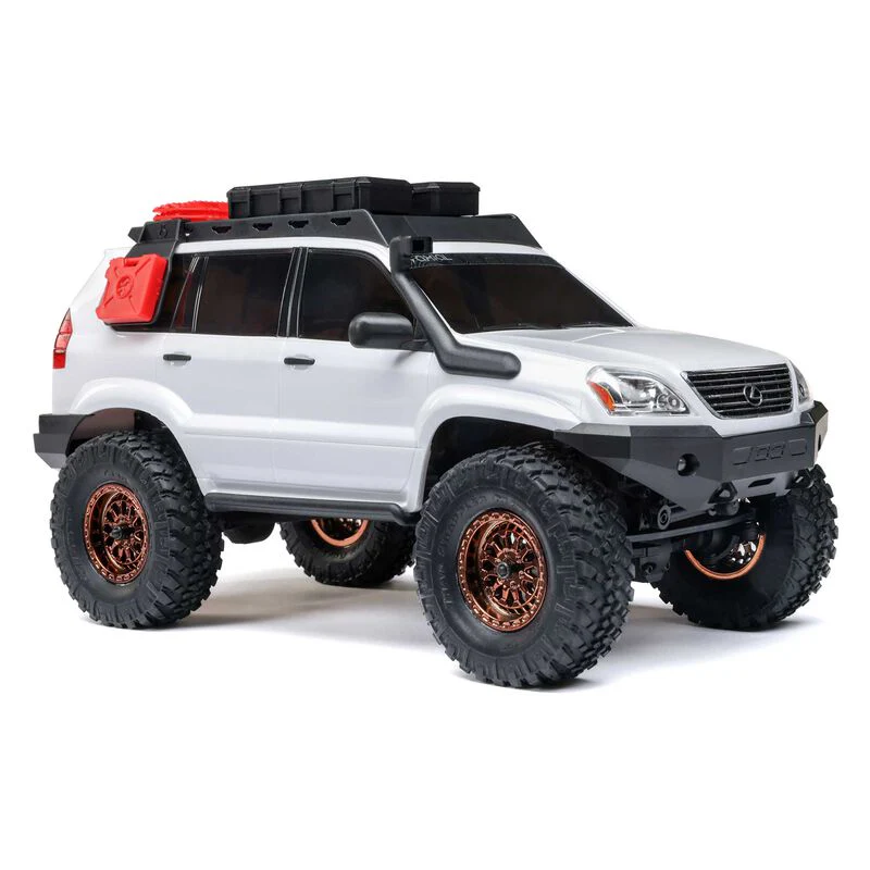 Axial 1/24 SCX24 Lexus GX 470 4X4 Rock Crawler RTR - White - Image 12