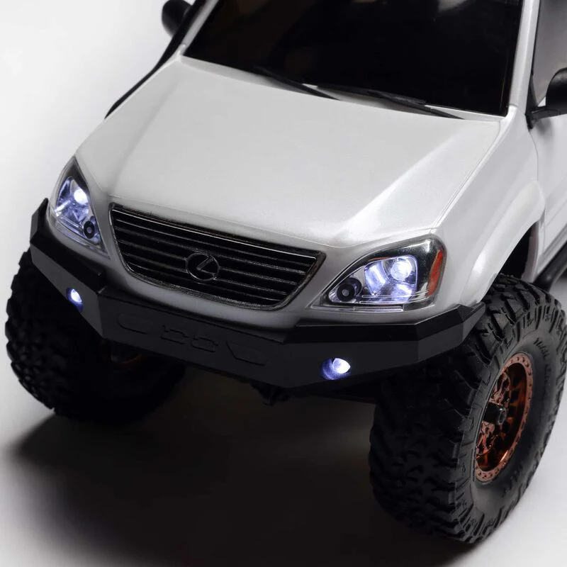 Axial 1/24 SCX24 Lexus GX 470 4X4 Rock Crawler RTR - White - Image 3
