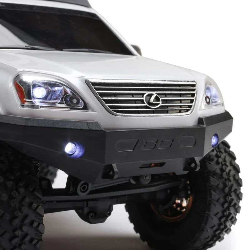 Axial 1/24 SCX24 Lexus GX 470 4X4 Rock Crawler RTR - White - Image 4