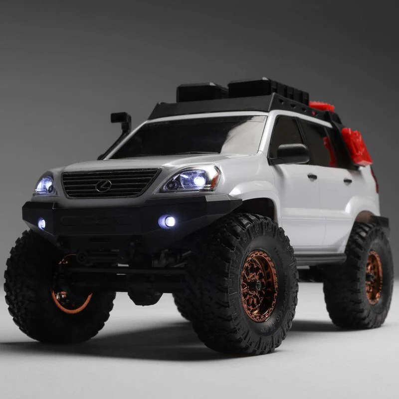 Axial 1/24 SCX24 Lexus GX 470 4X4 Rock Crawler RTR - White - Image 5