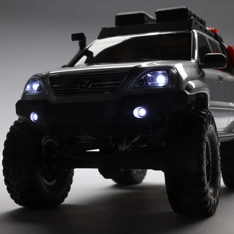 Axial 1/24 SCX24 Lexus GX 470 4X4 Rock Crawler RTR - White - Image 6