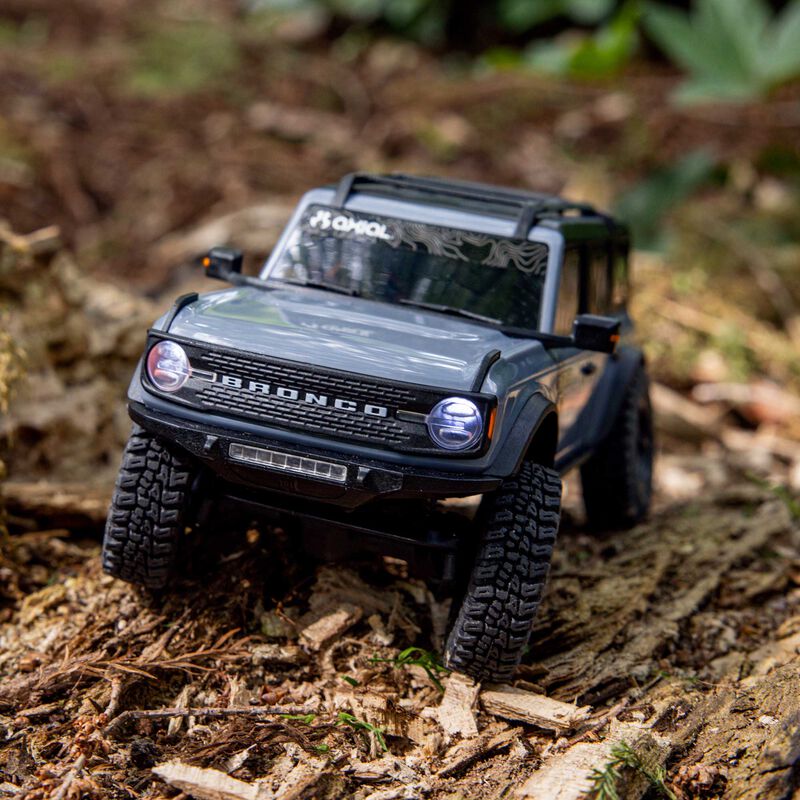 Axial 1/30 SCX30 Ford Bronco 4X4 RTR Brushed Rock Crawler (Battery & Charger Included) - Image 20