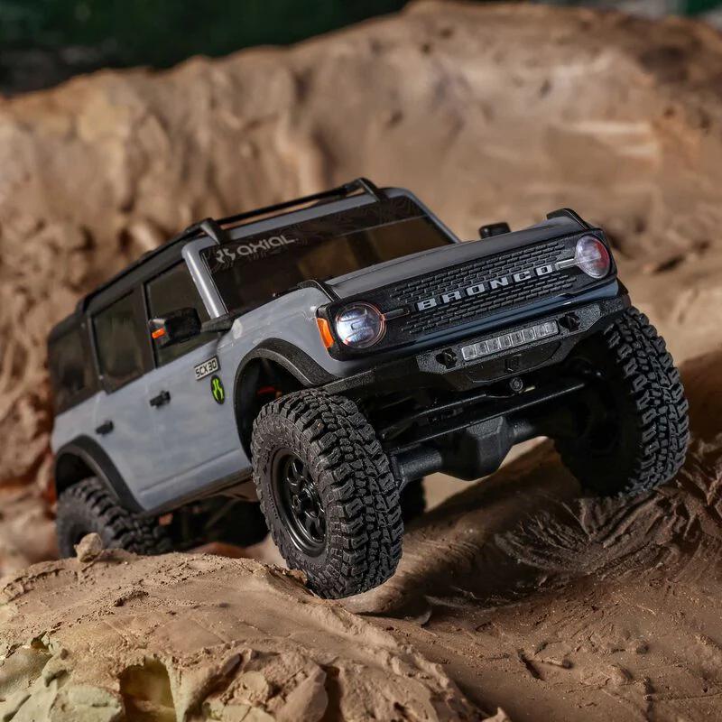Axial 1/30 SCX30 Ford Bronco 4X4 RTR Brushed Rock Crawler (Battery & Charger Included) - Image 21