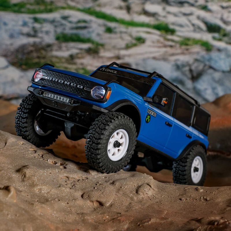 Axial 1/30 SCX30 Ford Bronco 4X4 RTR Brushed Rock Crawler (Battery & Charger Included) - Image 23
