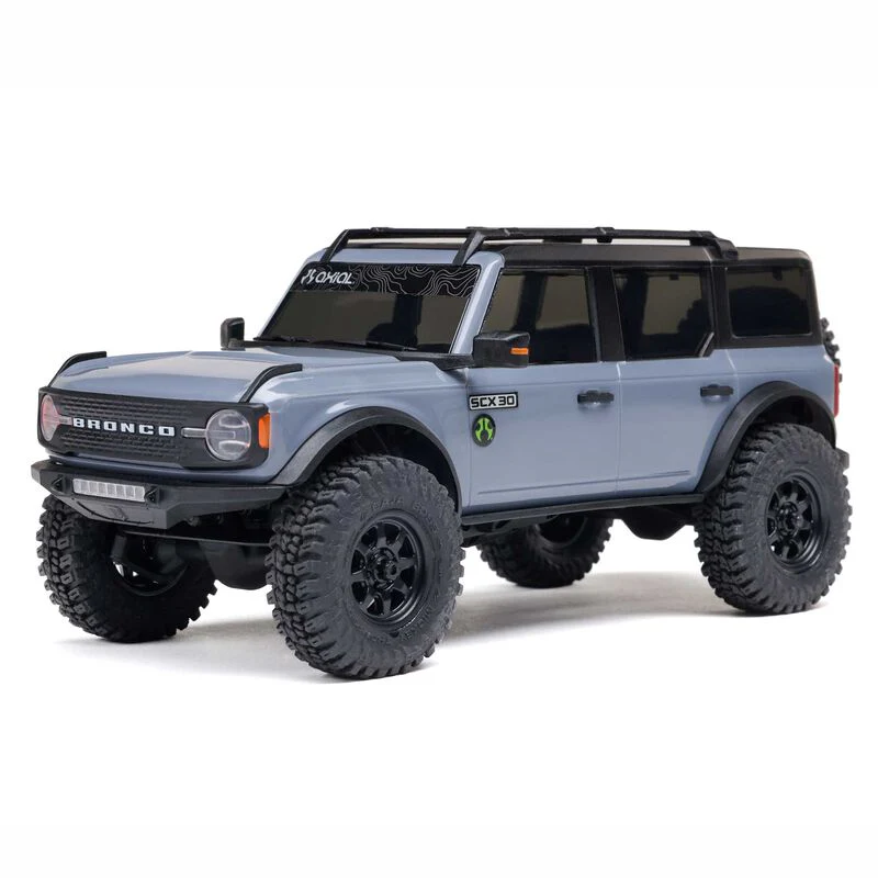 Axial 1/30 SCX30 Ford Bronco 4X4 RTR Brushed Rock Crawler (Battery & Charger Included) - Image 24