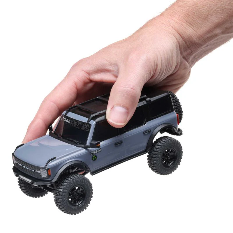 Axial 1/30 SCX30 Ford Bronco 4X4 RTR Brushed Rock Crawler (Battery & Charger Included) - Image 42