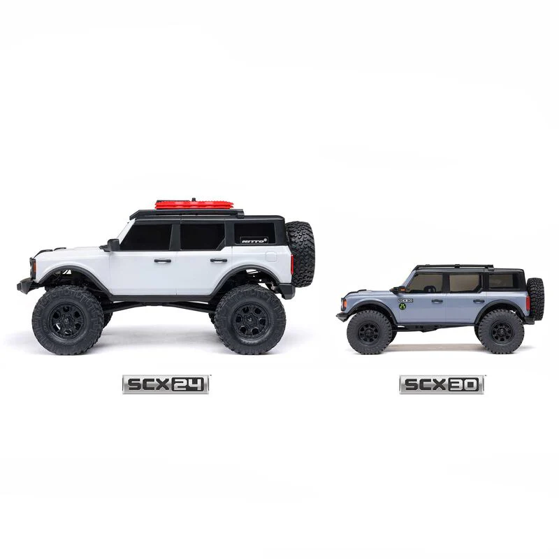 Axial 1/30 SCX30 Ford Bronco 4X4 RTR Brushed Rock Crawler (Battery & Charger Included) - Image 43