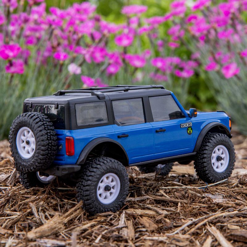 Axial 1/30 SCX30 Ford Bronco 4X4 RTR Brushed Rock Crawler (Battery & Charger Included) - Image 44