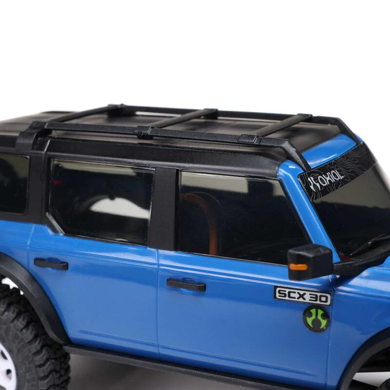 Axial 1/30 SCX30 Ford Bronco 4X4 RTR Brushed Rock Crawler (Battery & Charger Included) - Image 45