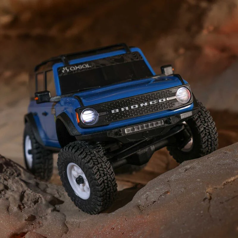 Axial 1/30 SCX30 Ford Bronco 4X4 RTR Brushed Rock Crawler (Battery & Charger Included) - Image 46