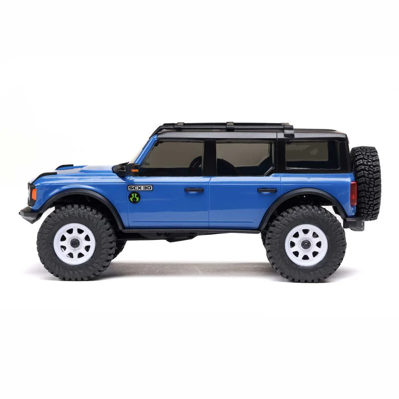 Axial 1/30 SCX30 Ford Bronco 4X4 RTR Brushed Rock Crawler (Battery & Charger Included) - Image 47