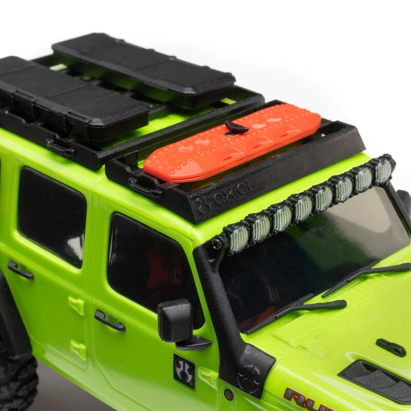 Axial 1/30 SCX30 Jeep Wrangler JLU 4X4 RTR Brushed Rock Crawler (Battery & Charger Included) - Image 16