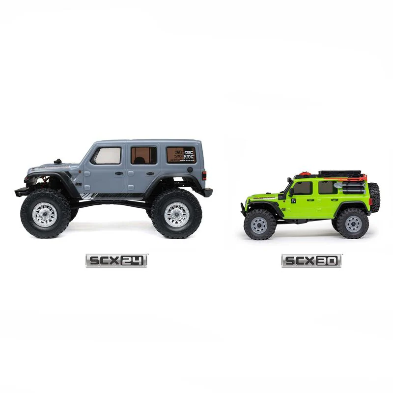 Axial 1/30 SCX30 Jeep Wrangler JLU 4X4 RTR Brushed Rock Crawler (Battery & Charger Included) - Image 29