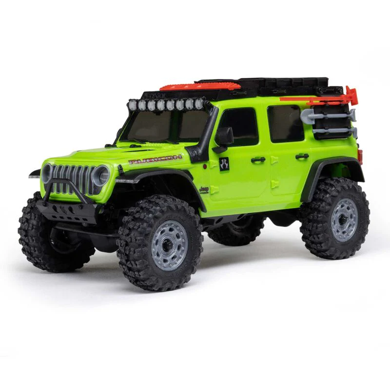 Axial 1/30 SCX30 Jeep Wrangler JLU 4X4 RTR Brushed Rock Crawler (Battery & Charger Included) - Image 3
