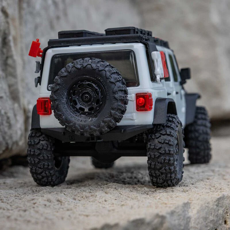 Axial 1/30 SCX30 Jeep Wrangler JLU 4X4 RTR Brushed Rock Crawler (Battery & Charger Included) - Image 32