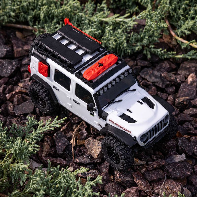 Axial 1/30 SCX30 Jeep Wrangler JLU 4X4 RTR Brushed Rock Crawler (Battery & Charger Included) - Image 35