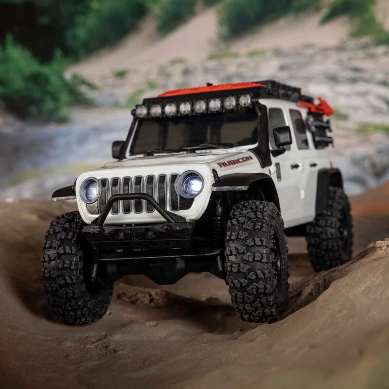 Axial 1/30 SCX30 Jeep Wrangler JLU 4X4 RTR Brushed Rock Crawler (Battery & Charger Included) - Image 36