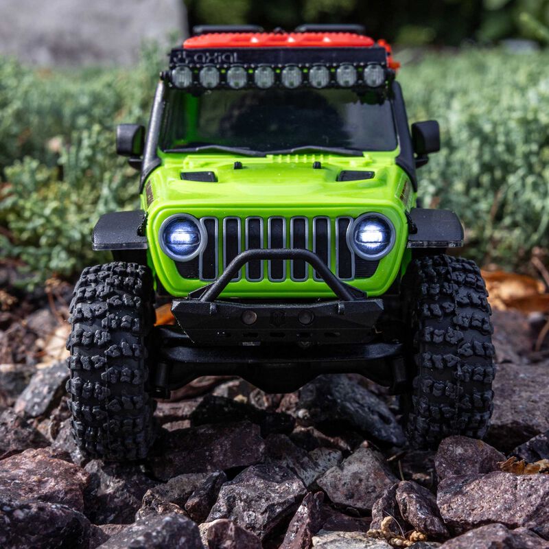 Axial 1/30 SCX30 Jeep Wrangler JLU 4X4 RTR Brushed Rock Crawler (Battery & Charger Included) - Image 56