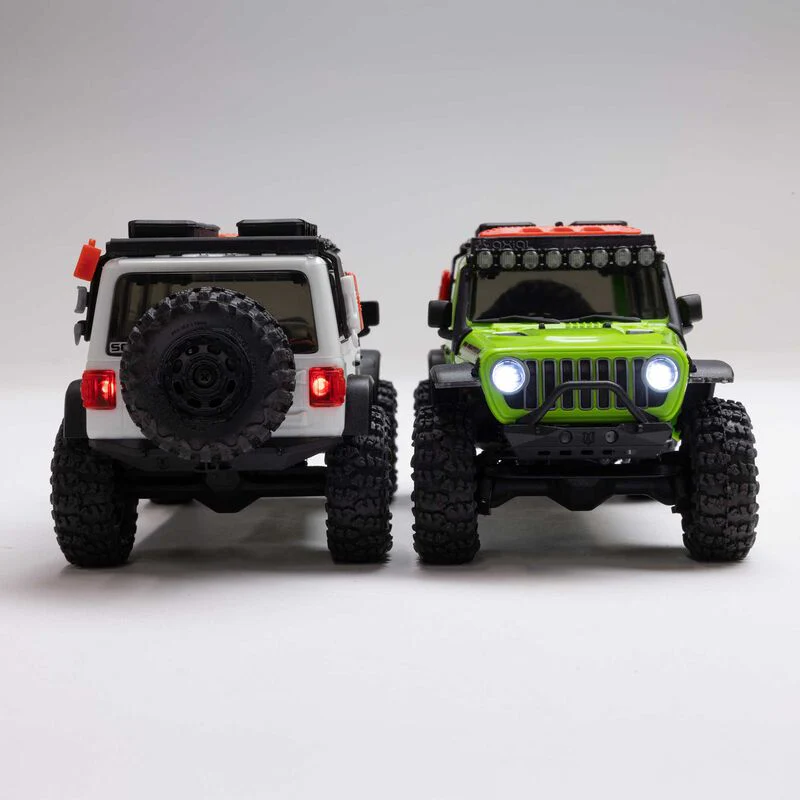 Axial 1/30 SCX30 Jeep Wrangler JLU 4X4 RTR Brushed Rock Crawler (Battery & Charger Included) - Image 59