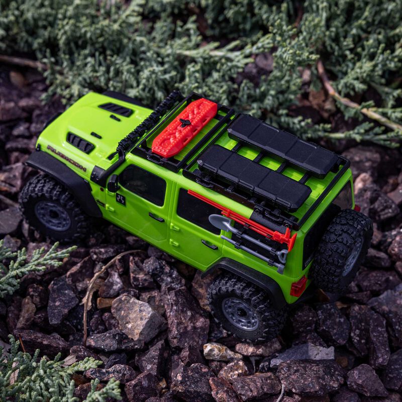 Axial 1/30 SCX30 Jeep Wrangler JLU 4X4 RTR Brushed Rock Crawler (Battery & Charger Included) - Image 61