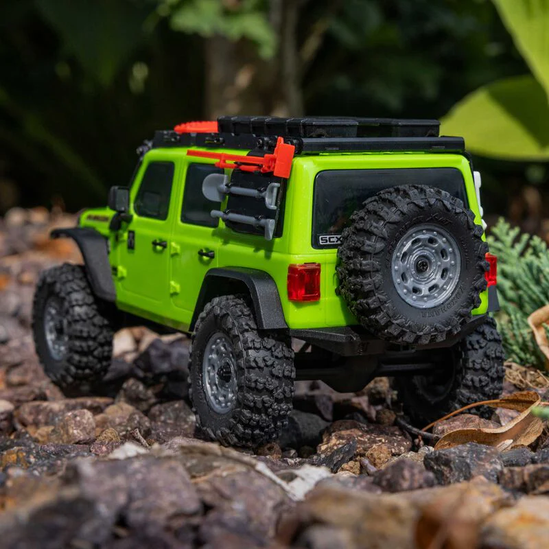 Axial 1/30 SCX30 Jeep Wrangler JLU 4X4 RTR Brushed Rock Crawler (Battery & Charger Included) - Image 62
