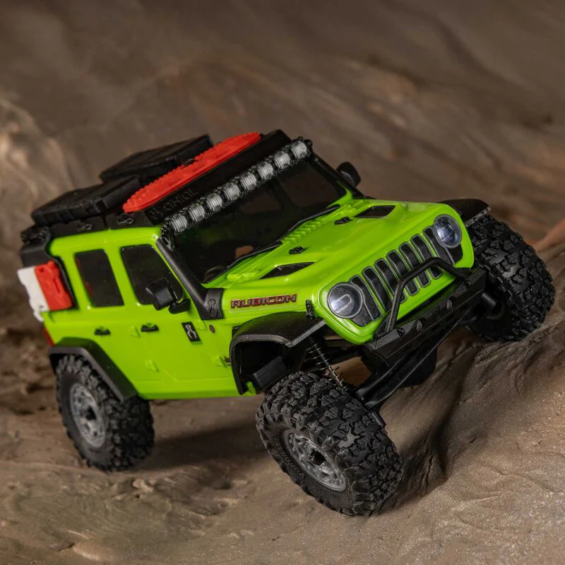 Axial 1/30 SCX30 Jeep Wrangler JLU 4X4 RTR Brushed Rock Crawler (Battery & Charger Included) - Image 63