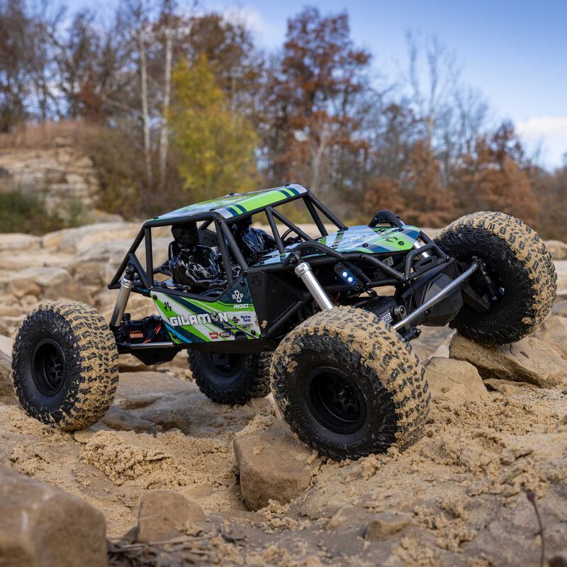 Axial 1/8 AXP8 Gilamon 2.2 4X4 RTR Brushed Trail Buggy - Green - Image 22