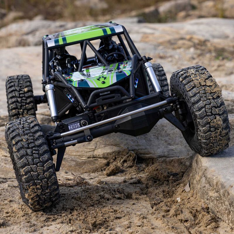 Axial 1/8 AXP8 Gilamon 2.2 4X4 RTR Brushed Trail Buggy - Green - Image 23